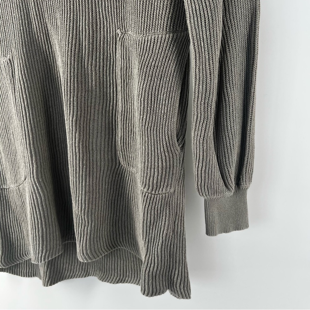 Long Sleeve Ribbed Knit Dress - Picture 6 of 10